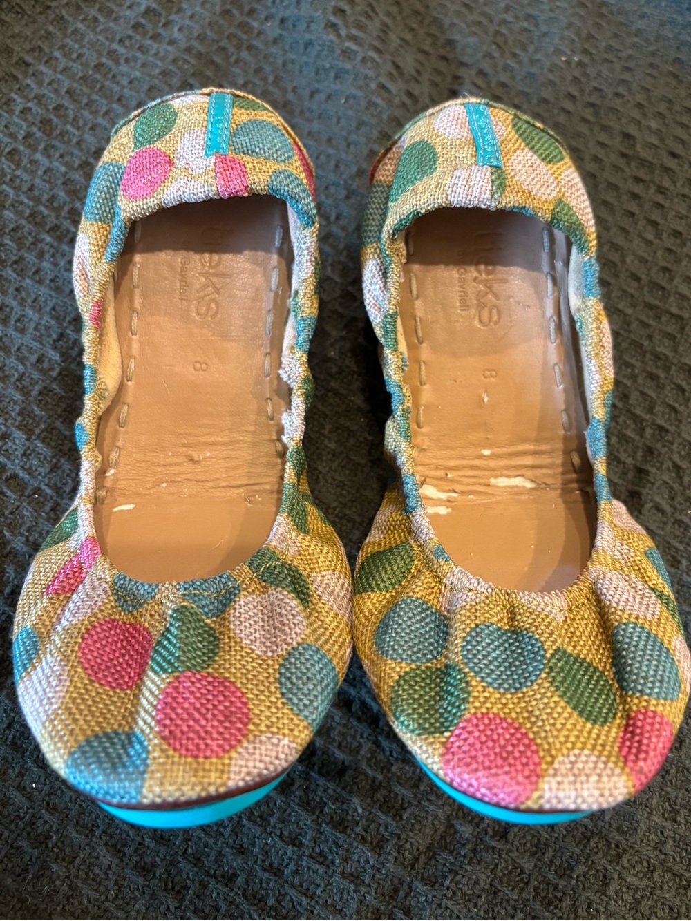Tieks by Gavrieli "Echo Park" Vegan Ballet Flats - Size 8